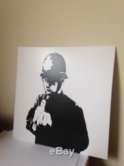 12 vinyl record Boys In Blue Funk Tha Police un signed Banksy sleeve artwork