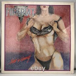 1986 Autographed Inner Sleeve Foreplay Hot N Heavy Heavy Metal Glam Vinyl LP