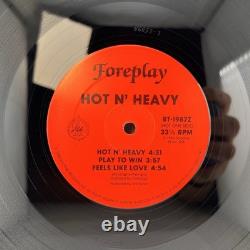 1986 Autographed Inner Sleeve Foreplay Hot N Heavy Heavy Metal Glam Vinyl LP