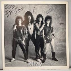 1986 Autographed Inner Sleeve Foreplay Hot N Heavy Heavy Metal Glam Vinyl LP