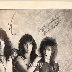 1986 Autographed Inner Sleeve Foreplay Hot N Heavy Heavy Metal Glam Vinyl LP