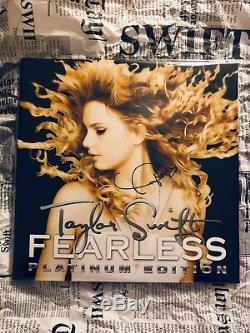 1989, Fearless and Taylor Swift Hand Signed Autographed Vinyl. RSD Set All 3