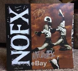 30 Year Anniversary Box Set by NOFX Signed Pink Vinyl