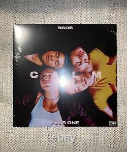 5 Seconds of Summer 5SOS CALM Plus1 SIGNED Pink Colored Vinyl Record LP