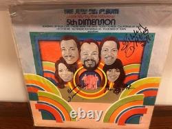 5th Dimension Signed Album Davis, McCoo, Larue + JSA COA