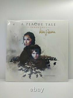 A Plague Tale Innocence 2 LP Clear with Black Smoke SIGNED Vinyl New Never Opened