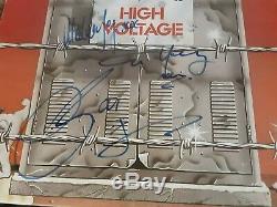 AC/DC High Voltage Original Vinyl LP Signed Bon Scott Angus Malcom Young Albert