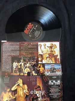 AC/DC Let There Be Rock LP Vinyl Atco Records 1977 Autographed With Coa
