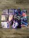 Ace Frehley 10,000 Volts Signed Poster + Limited Splatter Vinyl Lp Kiss Record