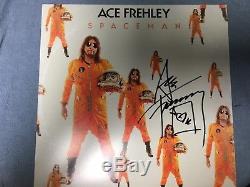 ACE FREHLEY Spaceman -Signed NYC 10/19/18 ORANGE VINYL 2018 INDIE Sam Ash Excl