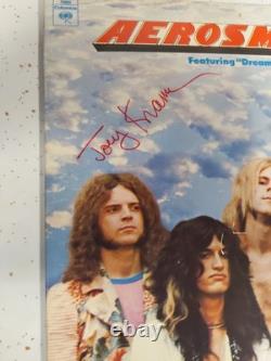 AEROSMITH Signed Record Album DREAM ON X4