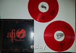 AFI Sing The Sorrow! AUTOGRAPHED! ULTRA RARE Vinyl 2LP. ONE OF A KIND