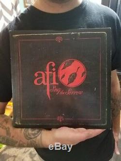 AFI Sing The Sorrow! AUTOGRAPHED! ULTRA RARE Vinyl LP OOP Make Offer! OBO