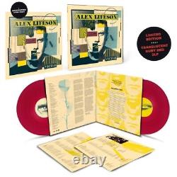 ALEX LIFESON Victor AUTOGRAPHED Backstage Exclusive Ruby Translucent Vinyl RUSH