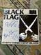 All Three Singers Signed Black Flag Autograph Vinyl Record Lp Punk Greg Ginn