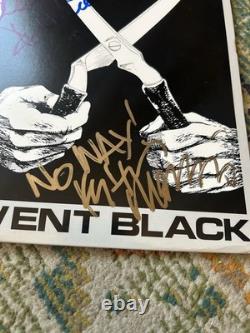 ALL THREE SINGERS SIGNED BLACK FLAG AUTOGRAPH VINYL RECORD LP punk greg ginn