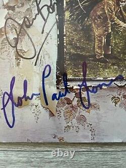 AMAZING! Led Zeppelin IV SIGNED Jimmy Page Robert Plant John Jones John Bonham