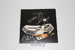 ARCTIC MONKEYS BAND SIGNED TRANQUILITY BASE HOTEL & CASINO VINYL RECORD LP withCOA