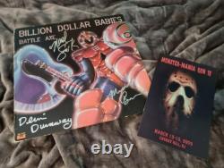 AUTOGRAPHED BILLION DOLLAR BABIES'Battle Axe' 1977 VINYL LP COVER ONLY