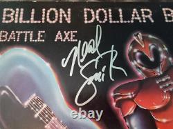 AUTOGRAPHED BILLION DOLLAR BABIES'Battle Axe' 1977 VINYL LP COVER ONLY