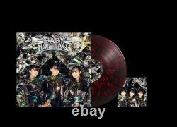 AUTOGRAPHED SIGNED Babymetal Metal Forth Black Red Splatter C Presale Vinyl LP