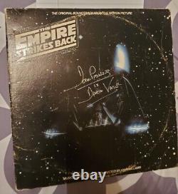 AUTOGRAPHED STAR WARS The Empire Strikes Back Soundtrack LP