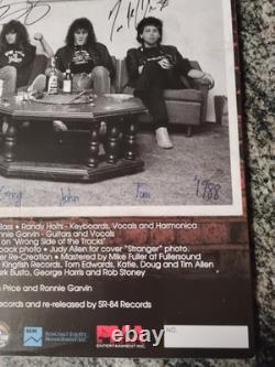 AUTOGRAPHED Stranger NO RULES VINYL LP Hand Signed Greg Billings Tom Cardenas