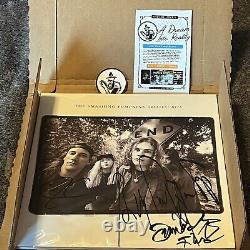 AUTOGRAPHED The Smashing Pumpkins Rotten Apples Pearl Platinum Vinyl Ships Now