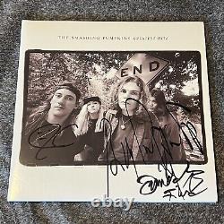 AUTOGRAPHED The Smashing Pumpkins Rotten Apples Pearl Platinum Vinyl Ships Now