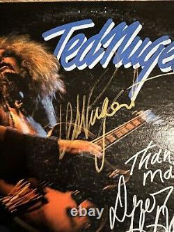 AUTOGRAPHED Vinyl Record TED NUGENT and Derek St Holmes Vintage 1975 with COA