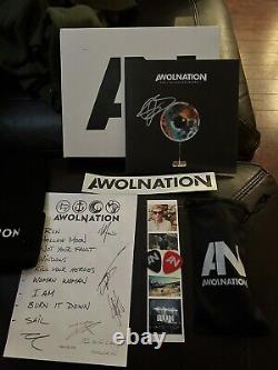 AWOLNATION Run rare autographed collectors box set 7 vinyl