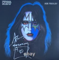 Ace Frehley Autographed Signed Kiss Vinyl Record Album The Spaceman