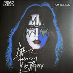 Ace Frehley Autographed Signed Kiss Vinyl Record Album The Spaceman