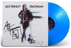 Ace Frehley SIGNED Spaceman BLUE Vinyl Exclusive LIMITED TO 500 COPIES with BONUS
