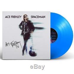 Ace Frehley SIGNED Spaceman BLUE Vinyl Exclusive LIMITED TO 500 COPIES with BONUS