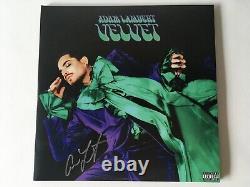 Adam Lambert Velvet Signed Autographed Colored 2XLP Vinyl (Condition M-)