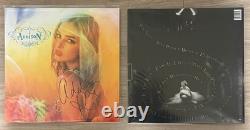 Addison Rae SIGNED Cover Jacket Vinyl Record Album Debut LP Presale Autograph