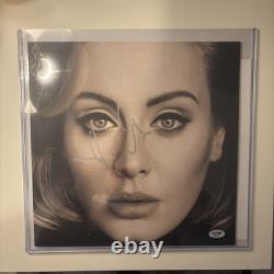 Adele Adkins Signed Autograph Album Vinyl Record 25 Very Rare with JSA COA