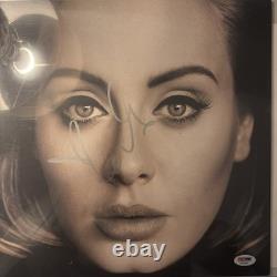 Adele Adkins Signed Autograph Album Vinyl Record 25 Very Rare with JSA COA