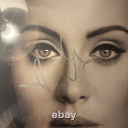Adele Adkins Signed Autograph Album Vinyl Record 25 Very Rare with JSA COA