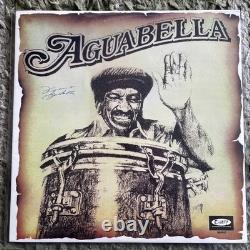 Aguabella Hard Hitting Lp Vinyl Record Signed Autographed
