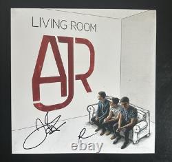 Ajr Band Signed Living Room Vinyl Record Album Lp Jack+ryan Met Jsa Coa