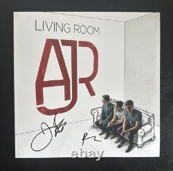 Ajr Band Signed Living Room Vinyl Record Album Lp Jack+ryan Met Jsa Coa