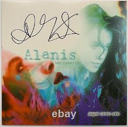 Alanis Morissette Hand Signed Jagged Little Pill Vinyl Ironic Very Rare