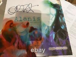 Alanis Morissette Jagged Little Pill. Signed Clear Vinyl Rare