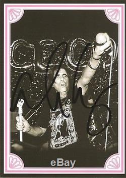 Alice Cooper Live From The Astroturf Rsd Black Vinyl Signed X4 Megarare! #ed