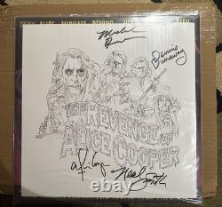 Alice Cooper The Revenge of Alice Cooper Vinyl Autographed