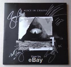 Alice In Chains full band SIGNED Rainier Fog vinyl 2LP new Cantrell autographed