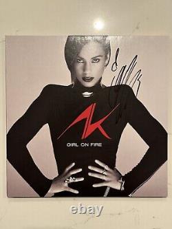 Alicia Keys Signed Autographed Vinyl Record LP Girl On Fire Songs in A Minor