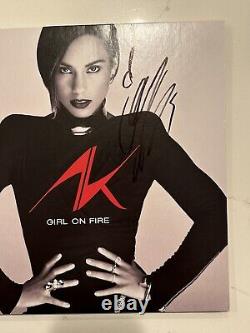 Alicia Keys Signed Autographed Vinyl Record LP Girl On Fire Songs in A Minor